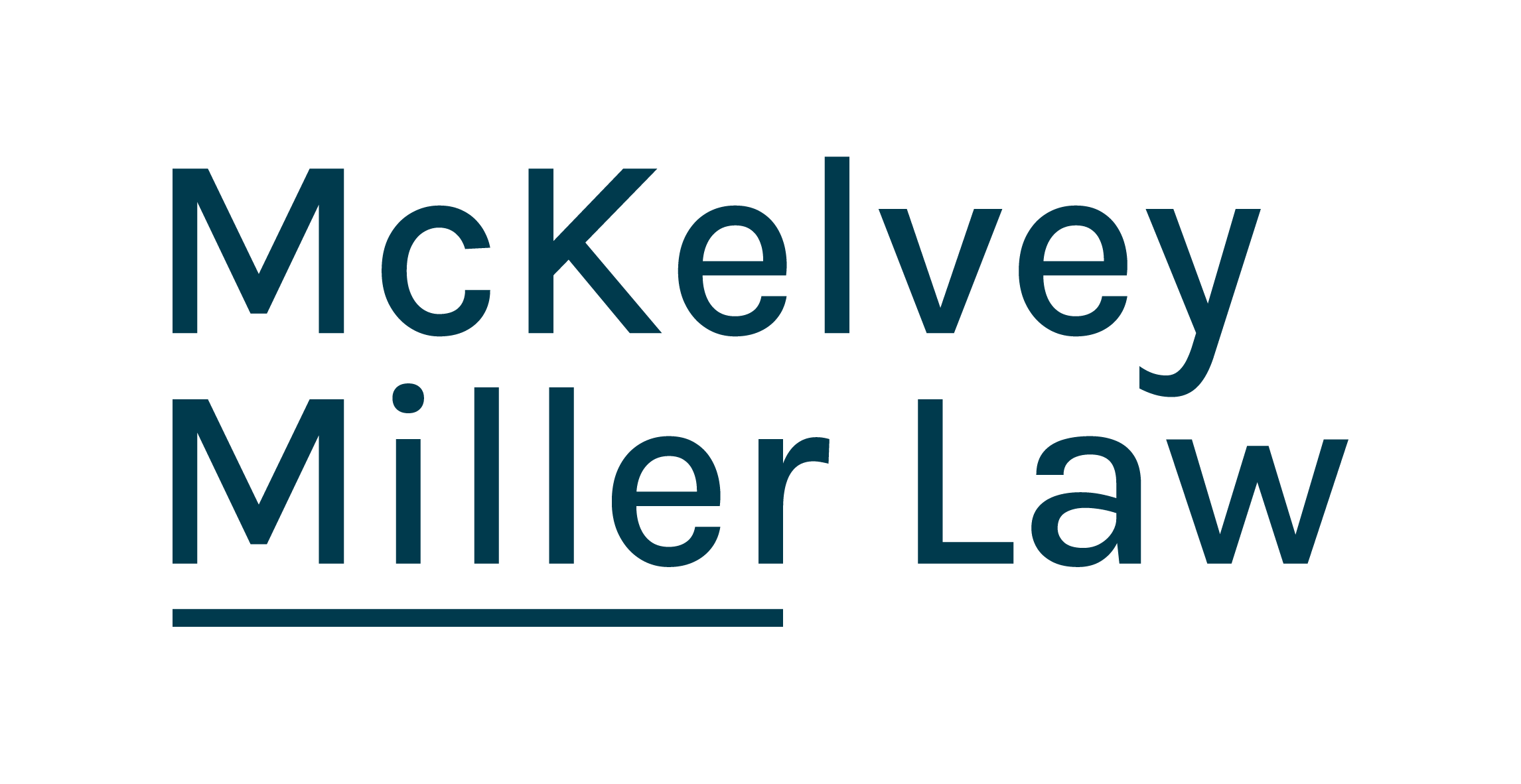 Branding for McKelvey Miller Law | By Ninja
